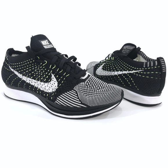 flyknit racer oreo volt